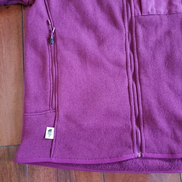 The North Face Women's Front Range Fleece Zip Berry Red Jacket Size Medium $130 - Picture 9 of 16